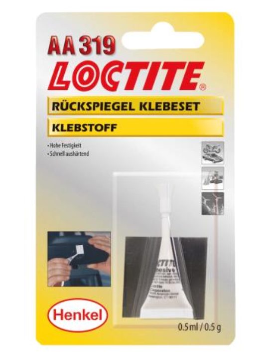 LOCTITE – 319 lepenie spätného zrkadla sada- blistr/0,5g