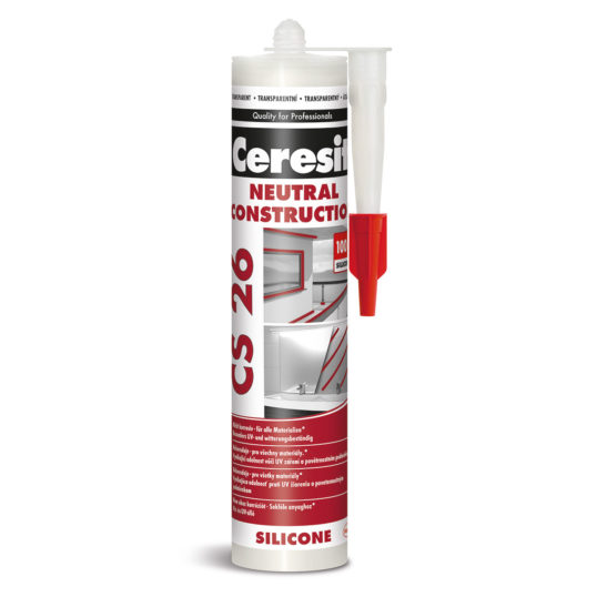 CERESIT CS26 neutr. silikón transparent 300ml