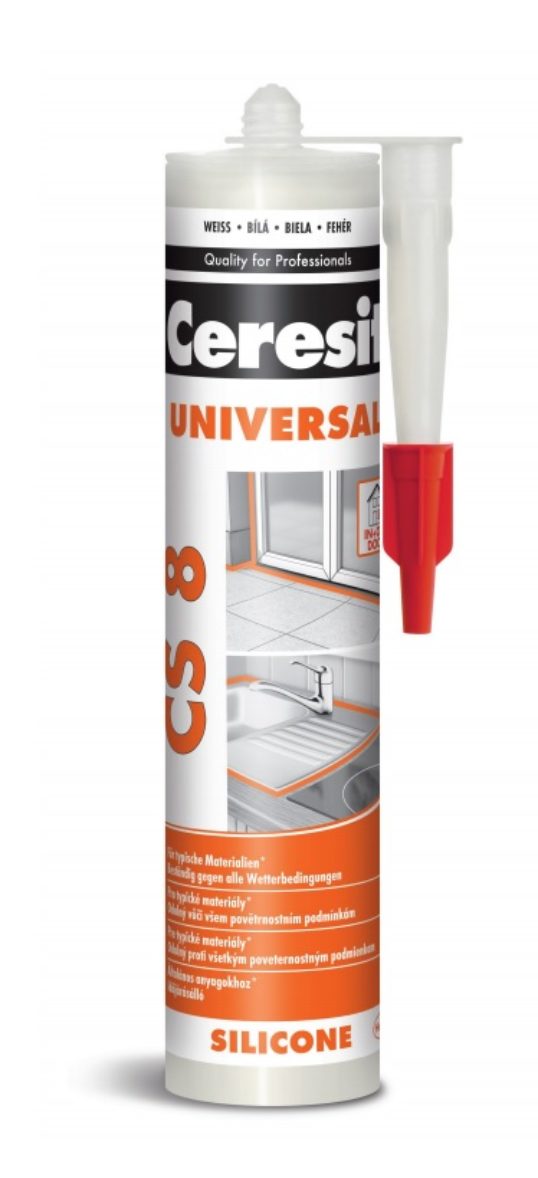 CERESIT CS8 univerálny silikón 280ml biely