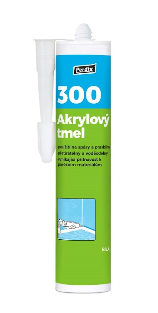 Perdix – 300 Akrylátový tmel biely 280ml