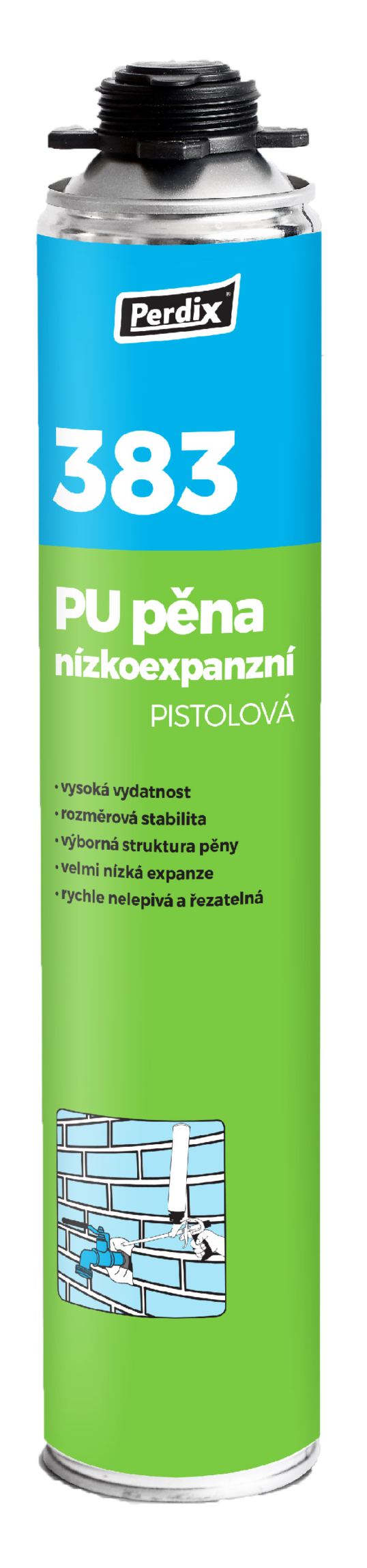 Perdix 383 PU pena pištoľová 750ml