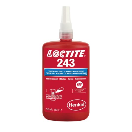 Loctite Zaisťovač skrutiek 243 SP250ml