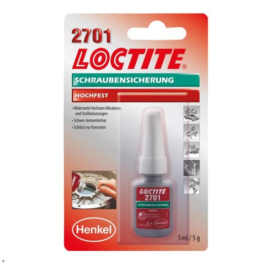 Loctite Zaisťovač skrutiek 2701 VP