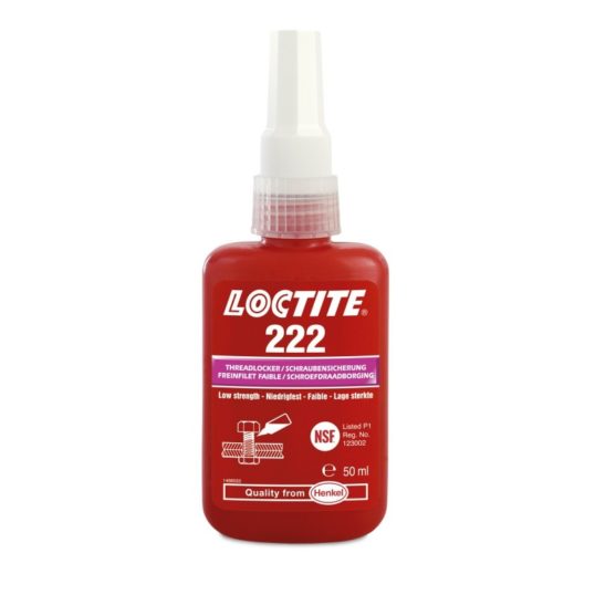 Loctite Zaisťovač skrutiek 222 NP250ml