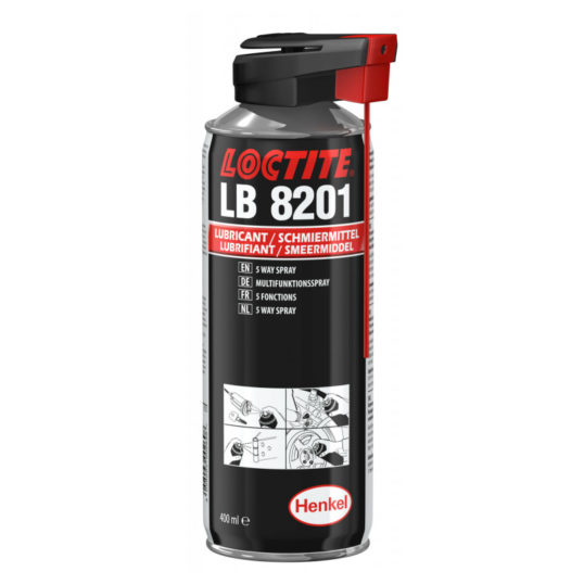 LOCTITE – 8201 5-ti účelový mazací sprej 400ml