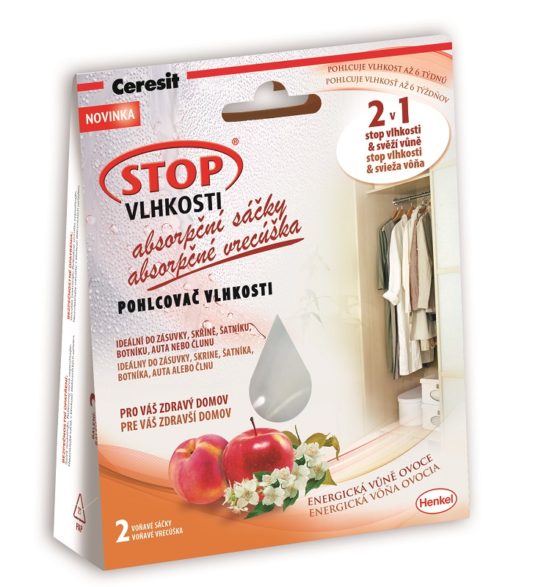 Ceresit STOP vlhkosti – vrecká OVOCIE 2x50g