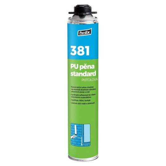 Perdix 381 PU pena štandard pištoľová 750ml